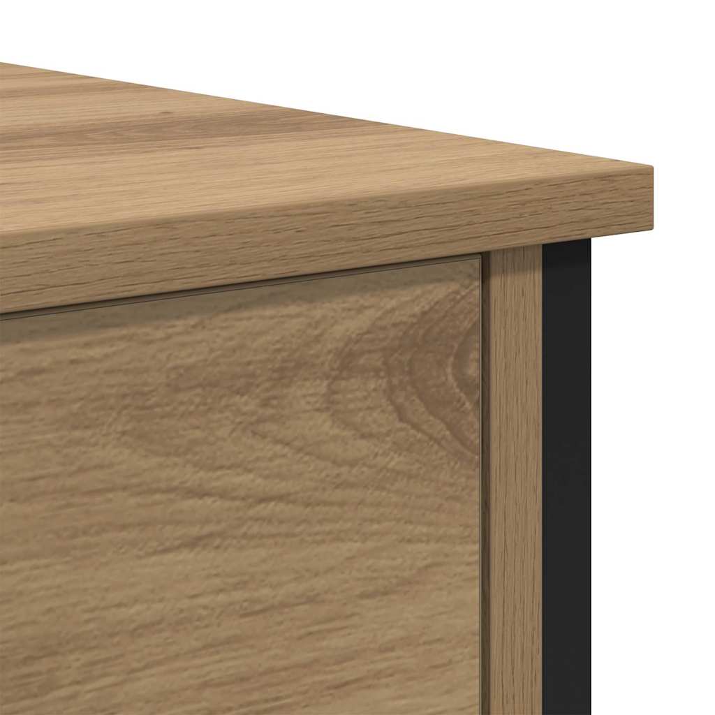 Nachttisch 2 pcs Artisan-Eiche 34 x 35,5 x 45 cm Holzwerkstoff