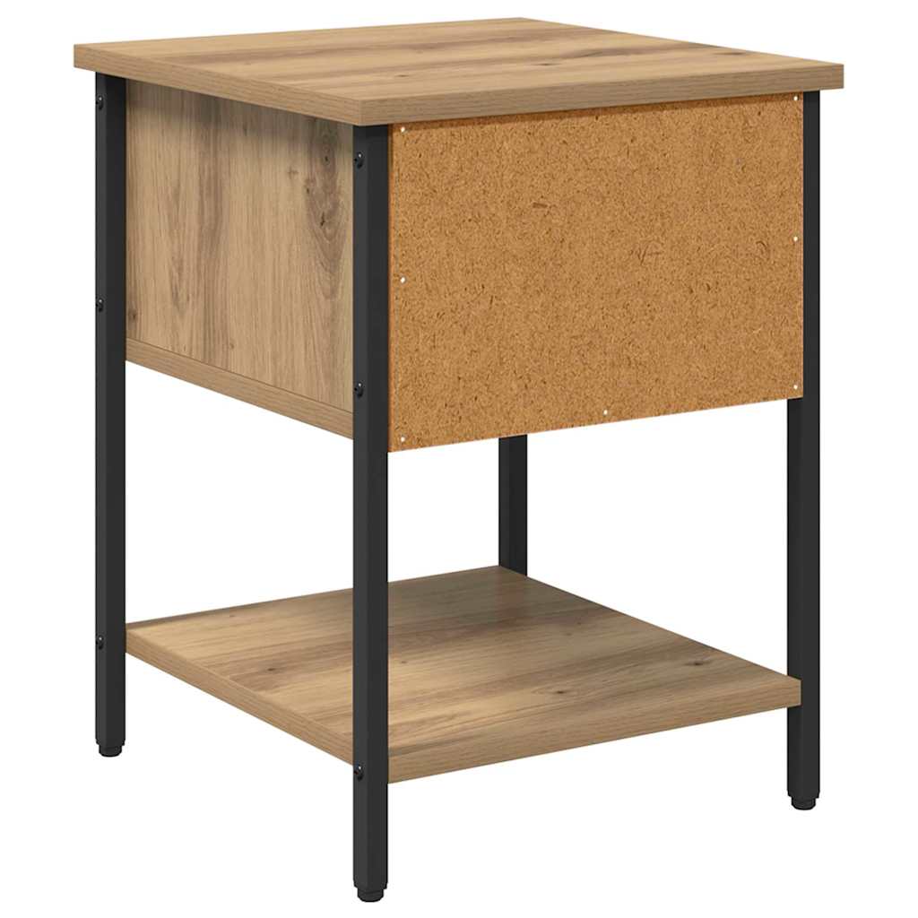 Nachttisch 2 pcs Artisan-Eiche 34 x 35,5 x 45 cm Holzwerkstoff