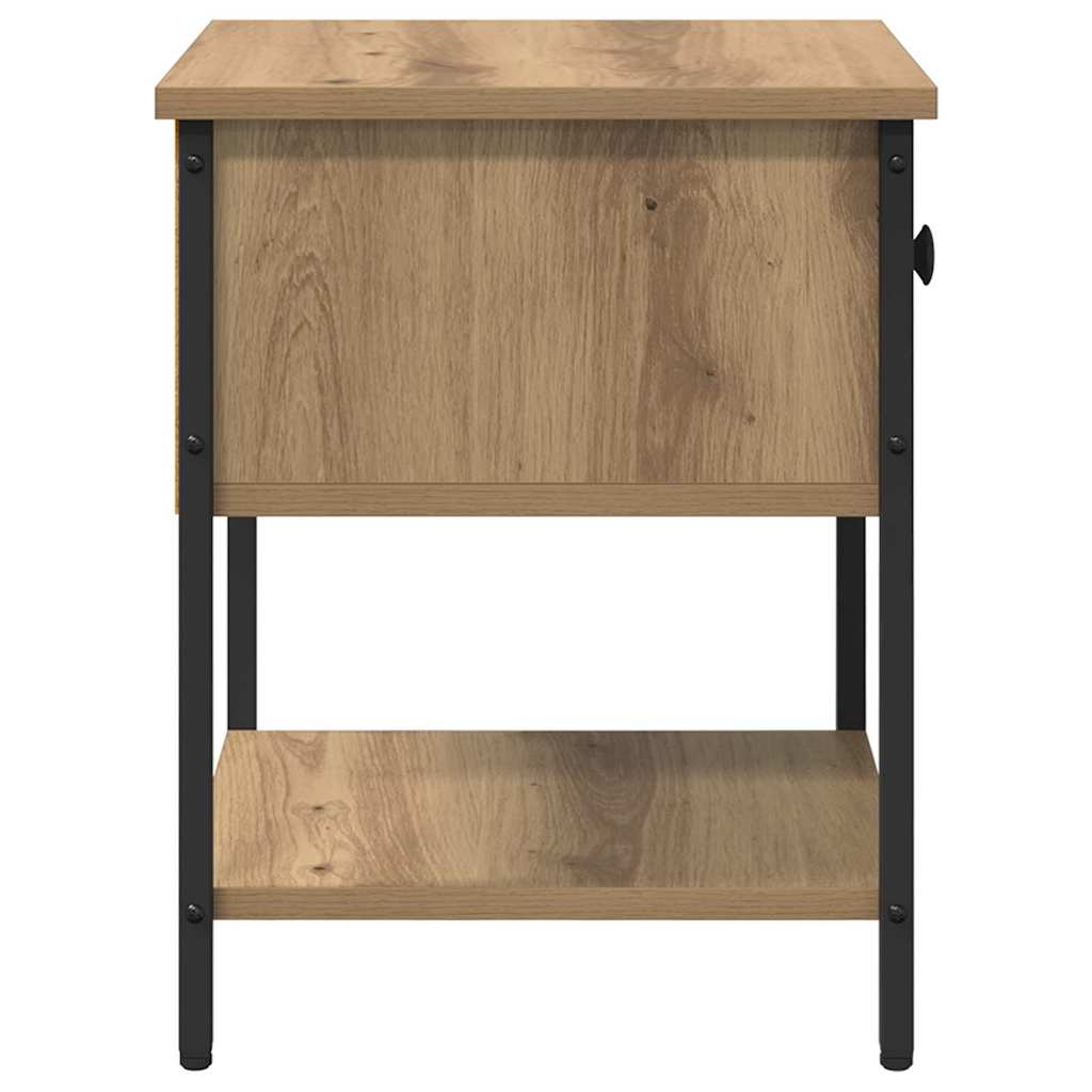 Nachttisch 2 pcs Artisan-Eiche 34 x 35,5 x 45 cm Holzwerkstoff