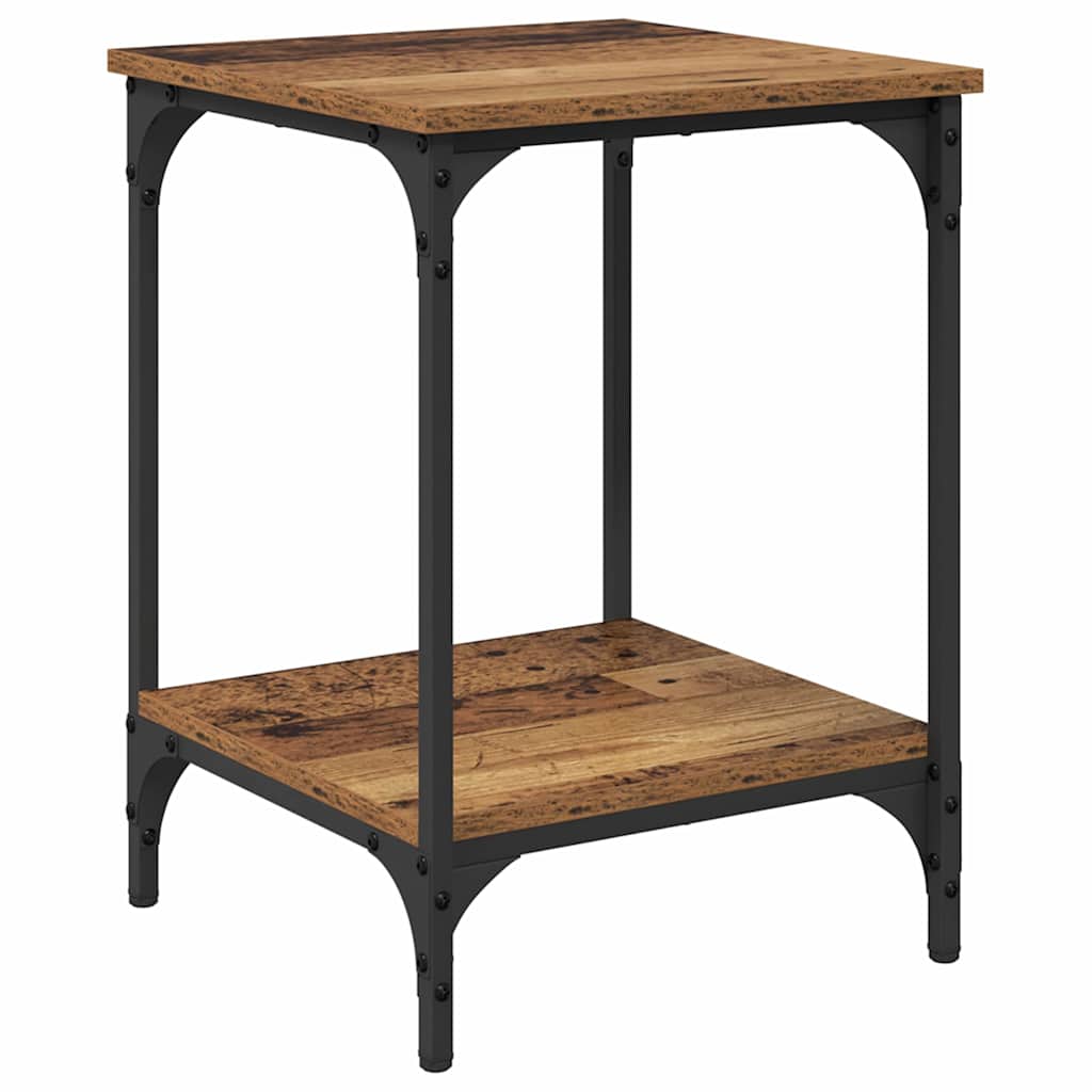 Couchtisch Altholz 40 x 40 x 55 cm Holzwerkstoff