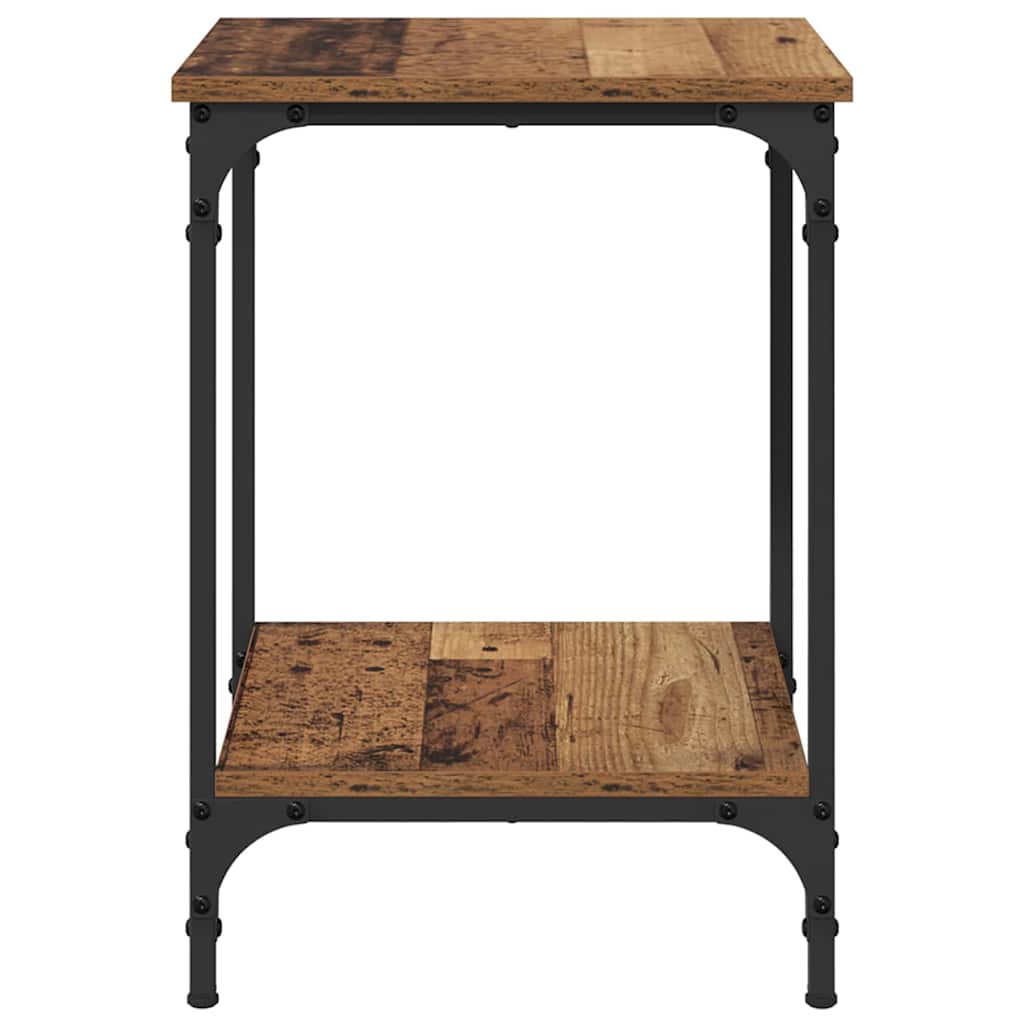 Couchtisch Altholz 40 x 40 x 55 cm Holzwerkstoff