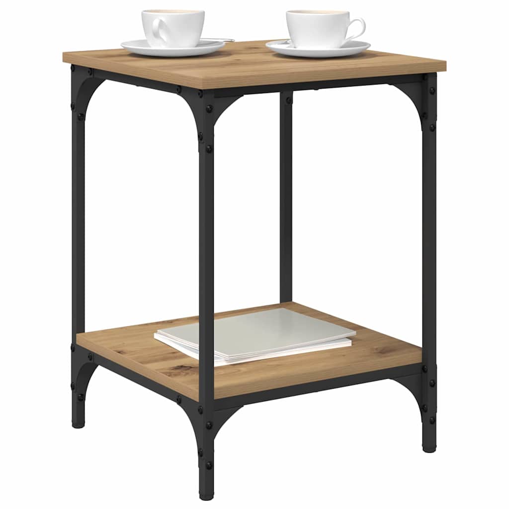 Couchtisch Artisan-Eiche 40 x 40 x 55 cm Holzwerkstoff