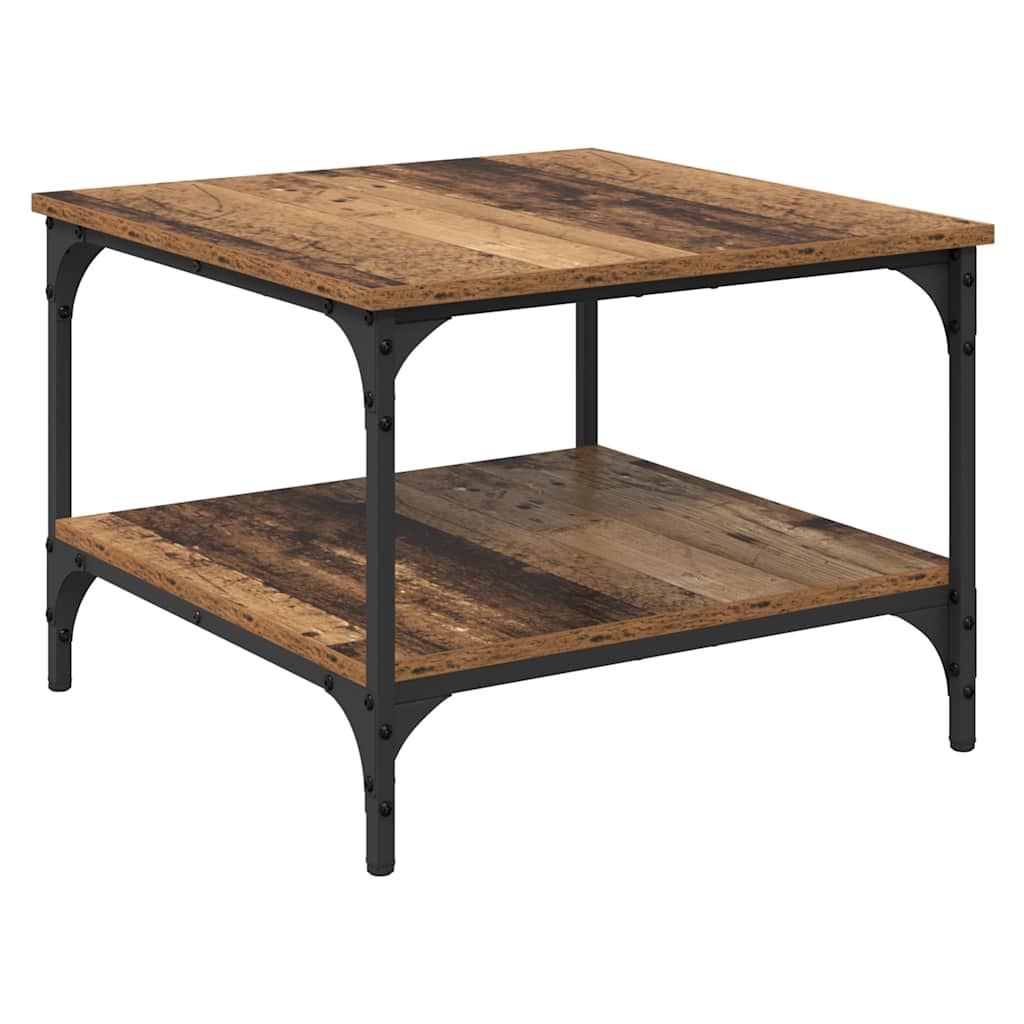 Couchtisch Altholz 55 x 55 x 40 cm Holzwerkstoff