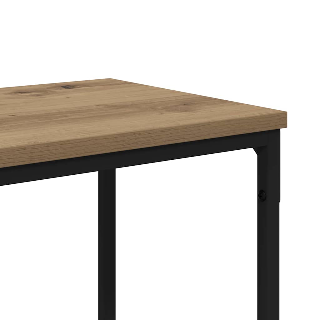 Konsolentisch Artisan-Eiche 180 x 30 x 75 cm Holzwerkstoff