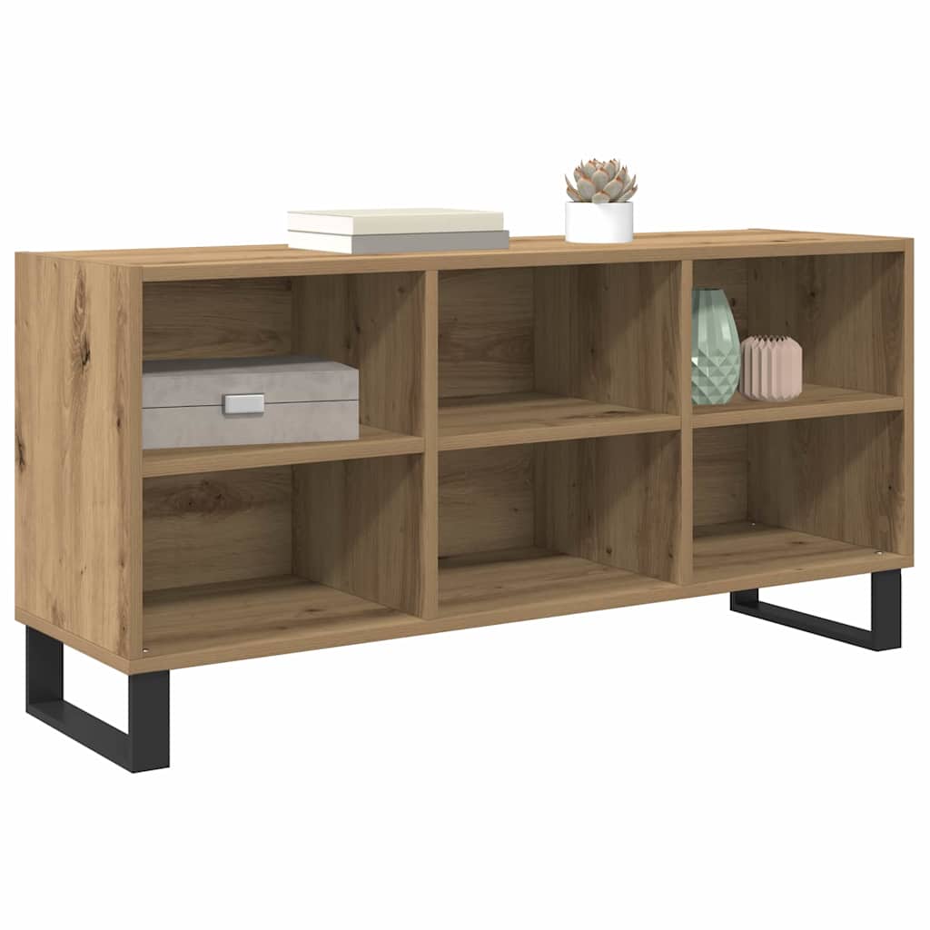 TV-Schränk Artisan-Eiche 103,5 x 30 x 50 cm Holzwerkstoff