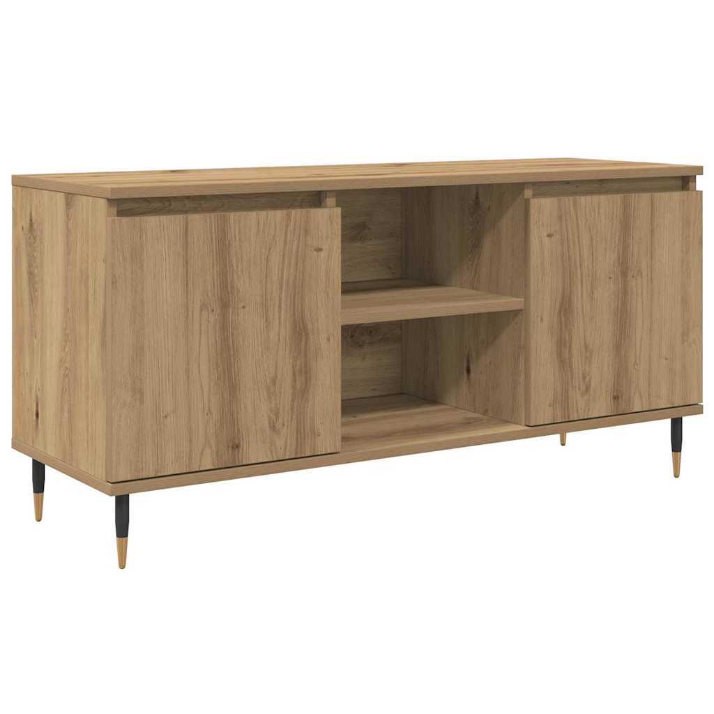 TV-Schränk Artisan-Eiche 104 x 35 x 50 cm Holzwerkstoff