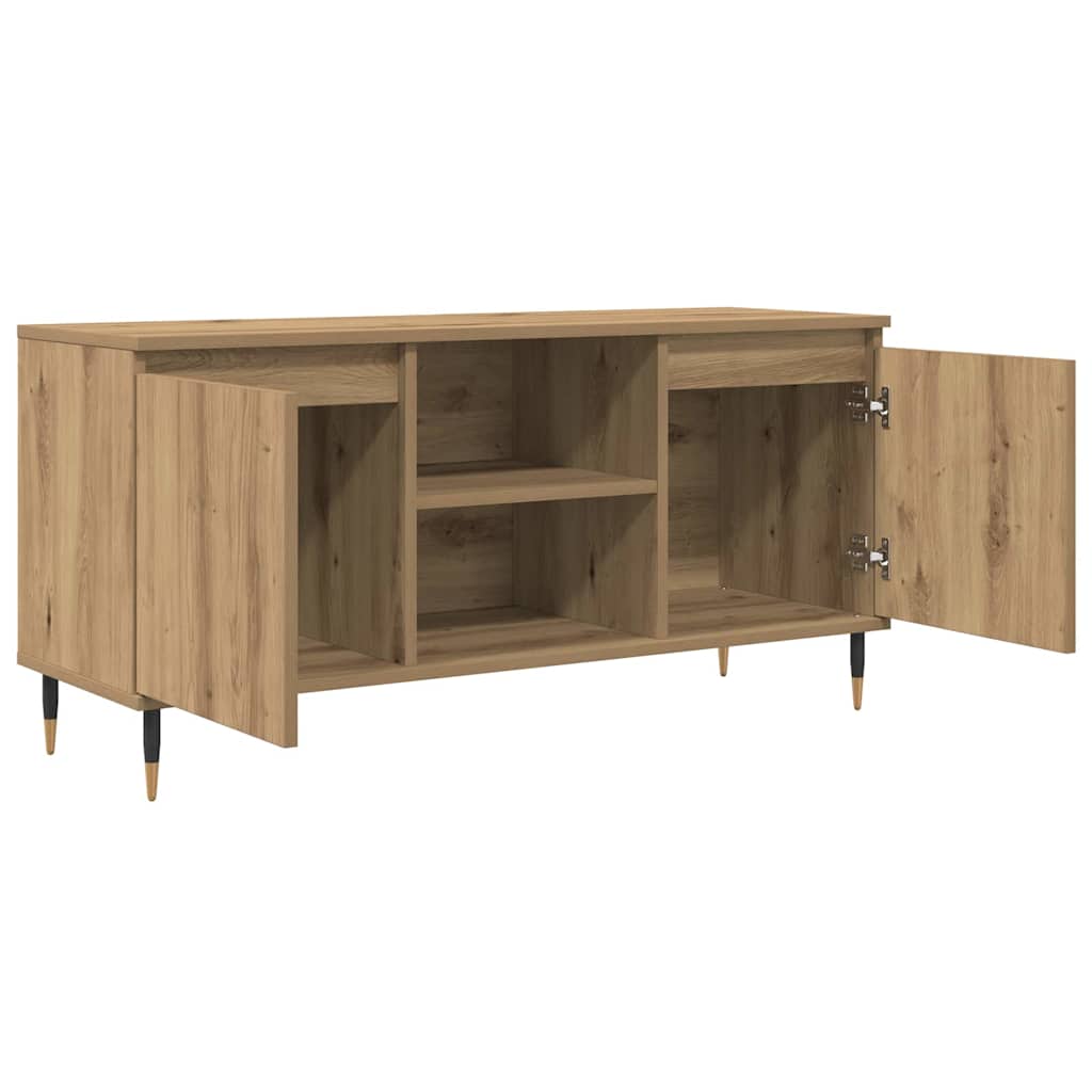 TV-Schränk Artisan-Eiche 104 x 35 x 50 cm Holzwerkstoff