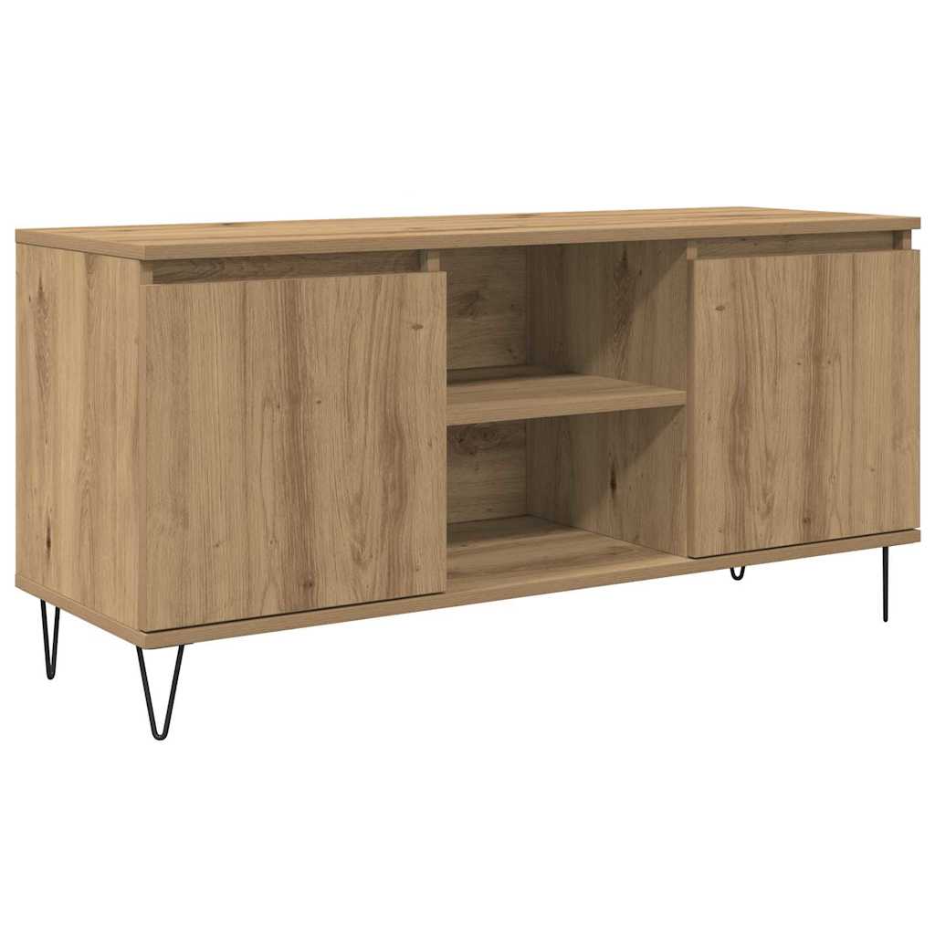 TV-Schränk Artisan-Eiche 104 x 35 x 50 cm Holzwerkstoff