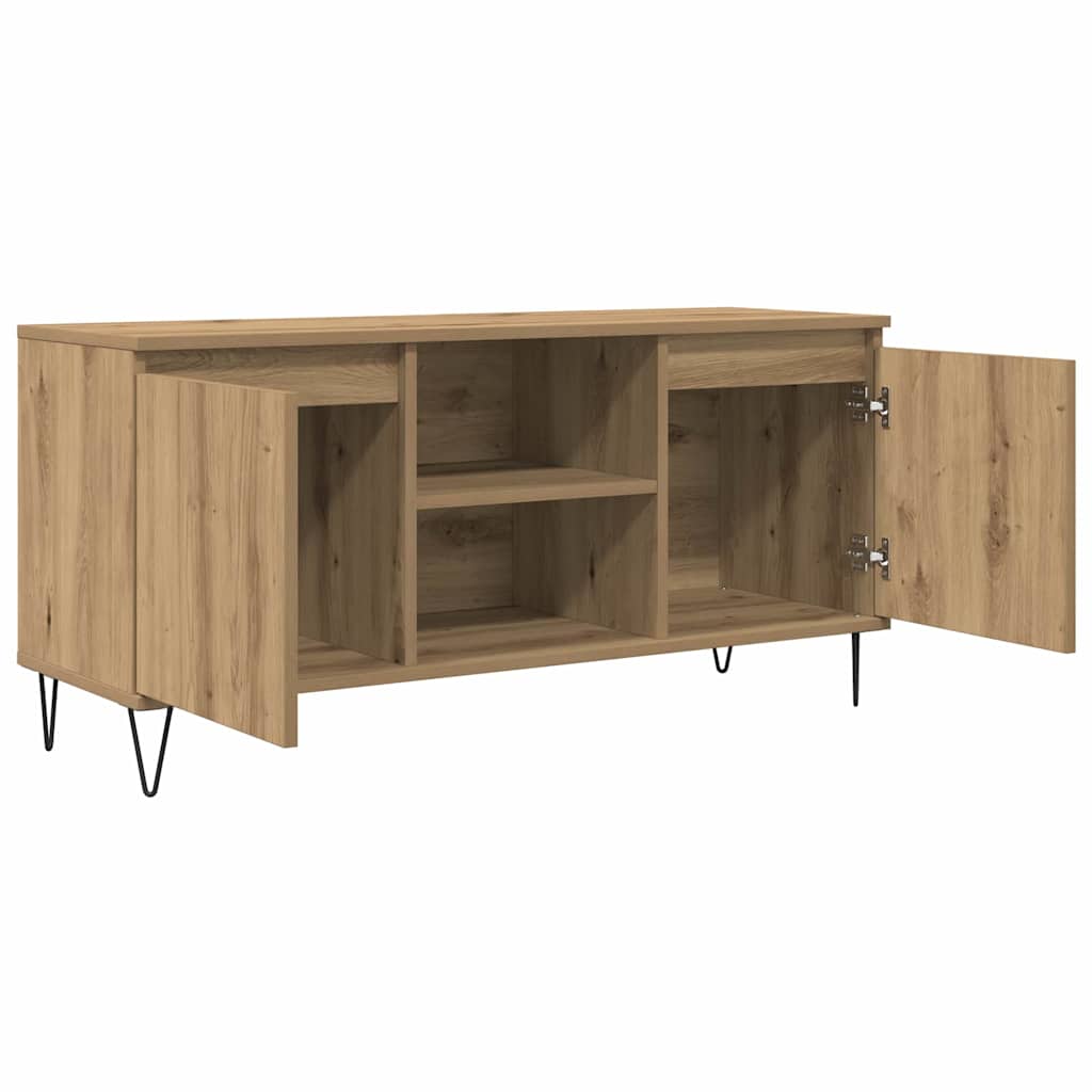 TV-Schränk Artisan-Eiche 104 x 35 x 50 cm Holzwerkstoff