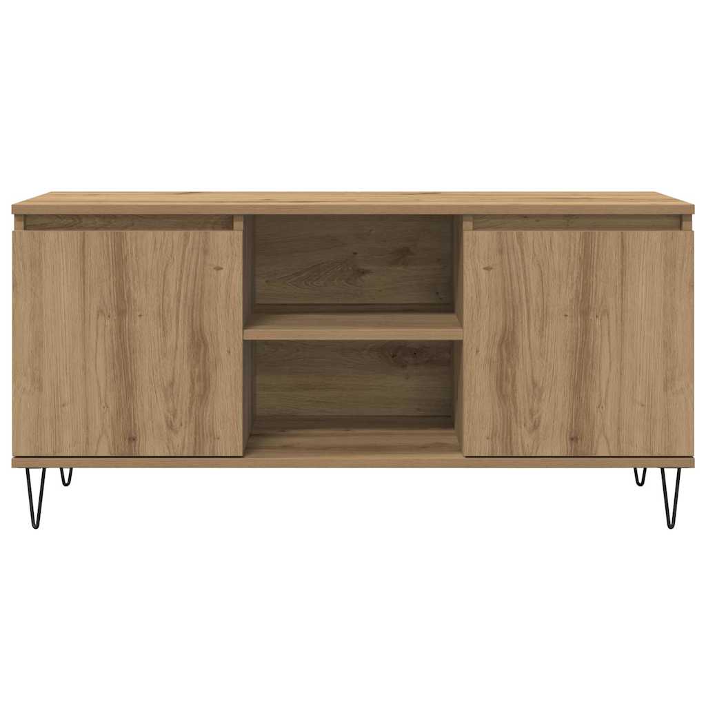 TV-Schränk Artisan-Eiche 104 x 35 x 50 cm Holzwerkstoff