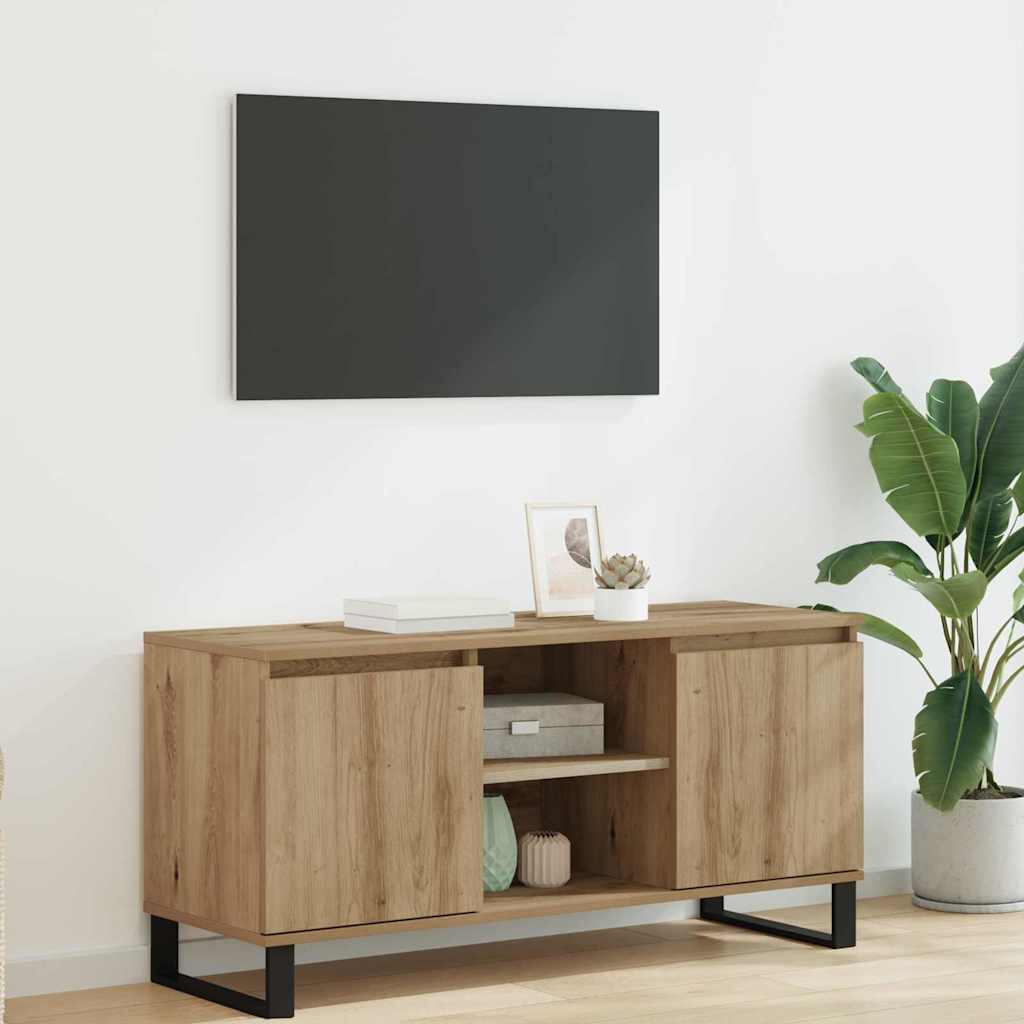 TV-Schränk Artisan-Eiche 104 x 35 x 50 cm Holzwerkstoff