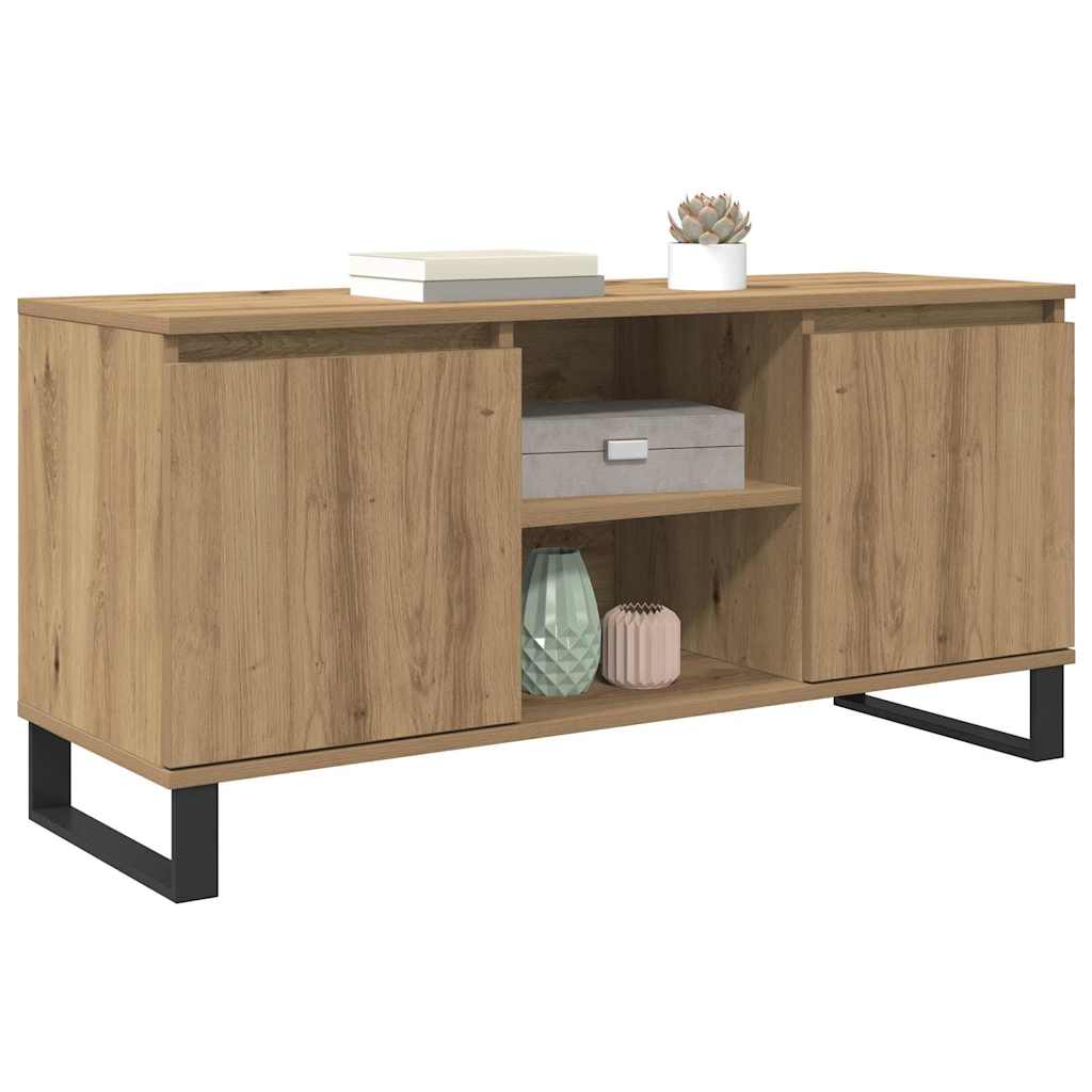 TV-Schränk Artisan-Eiche 104 x 35 x 50 cm Holzwerkstoff