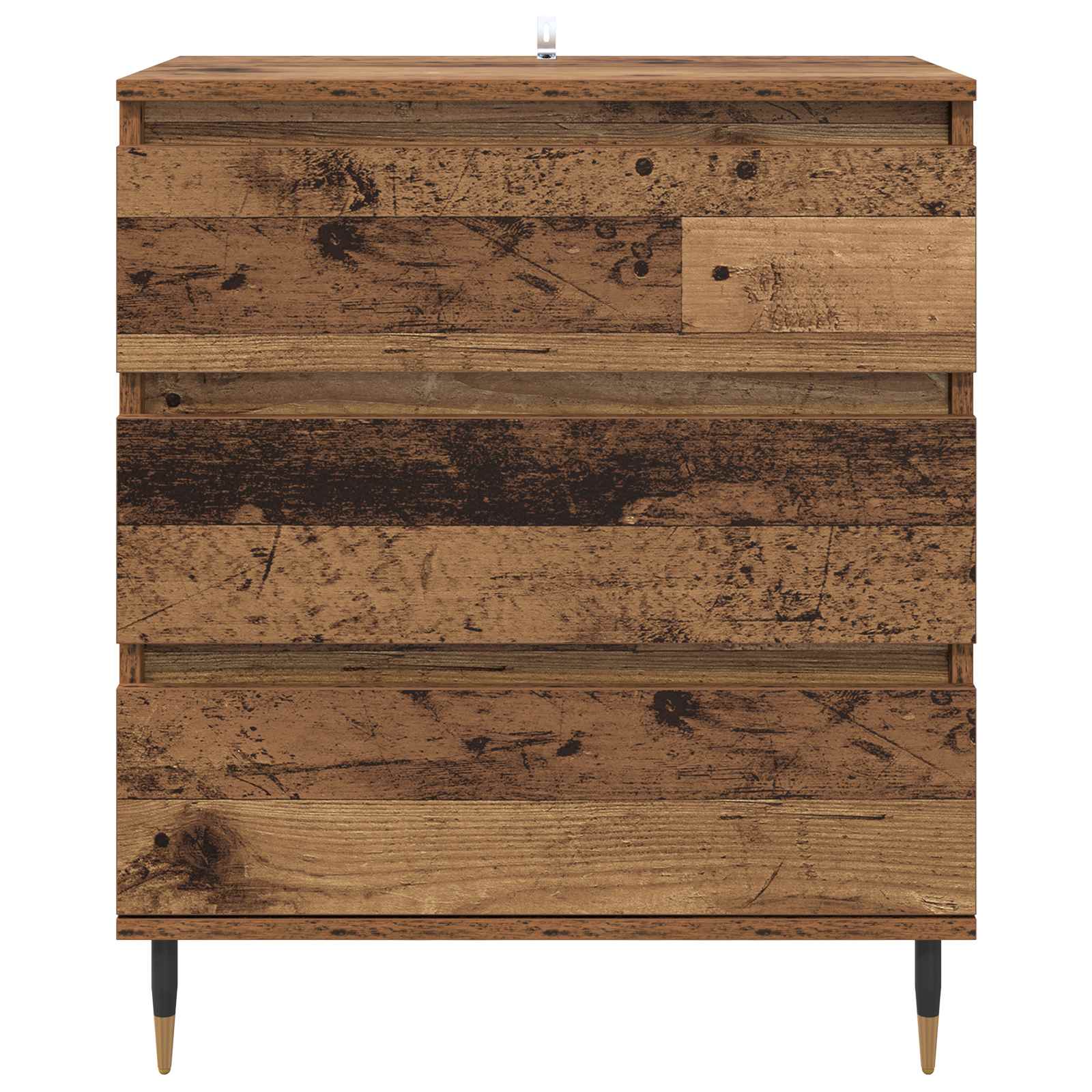 Sideboard mit Schubladen Altholz 60 x 35 x 70 cm Holzwerkstoff