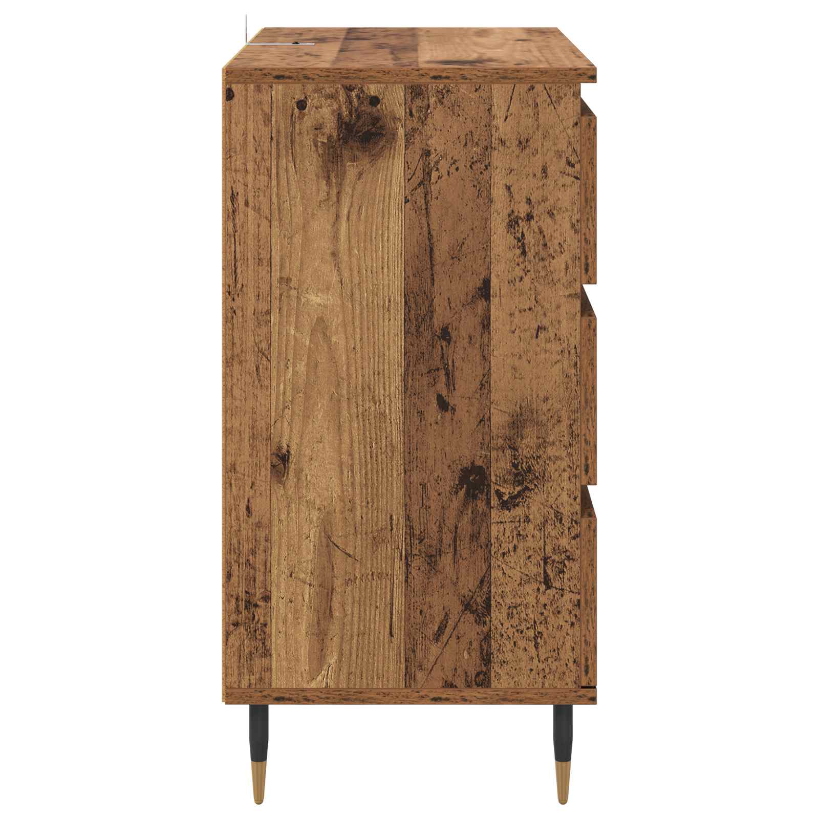 Sideboard mit Schubladen Altholz 60 x 35 x 70 cm Holzwerkstoff