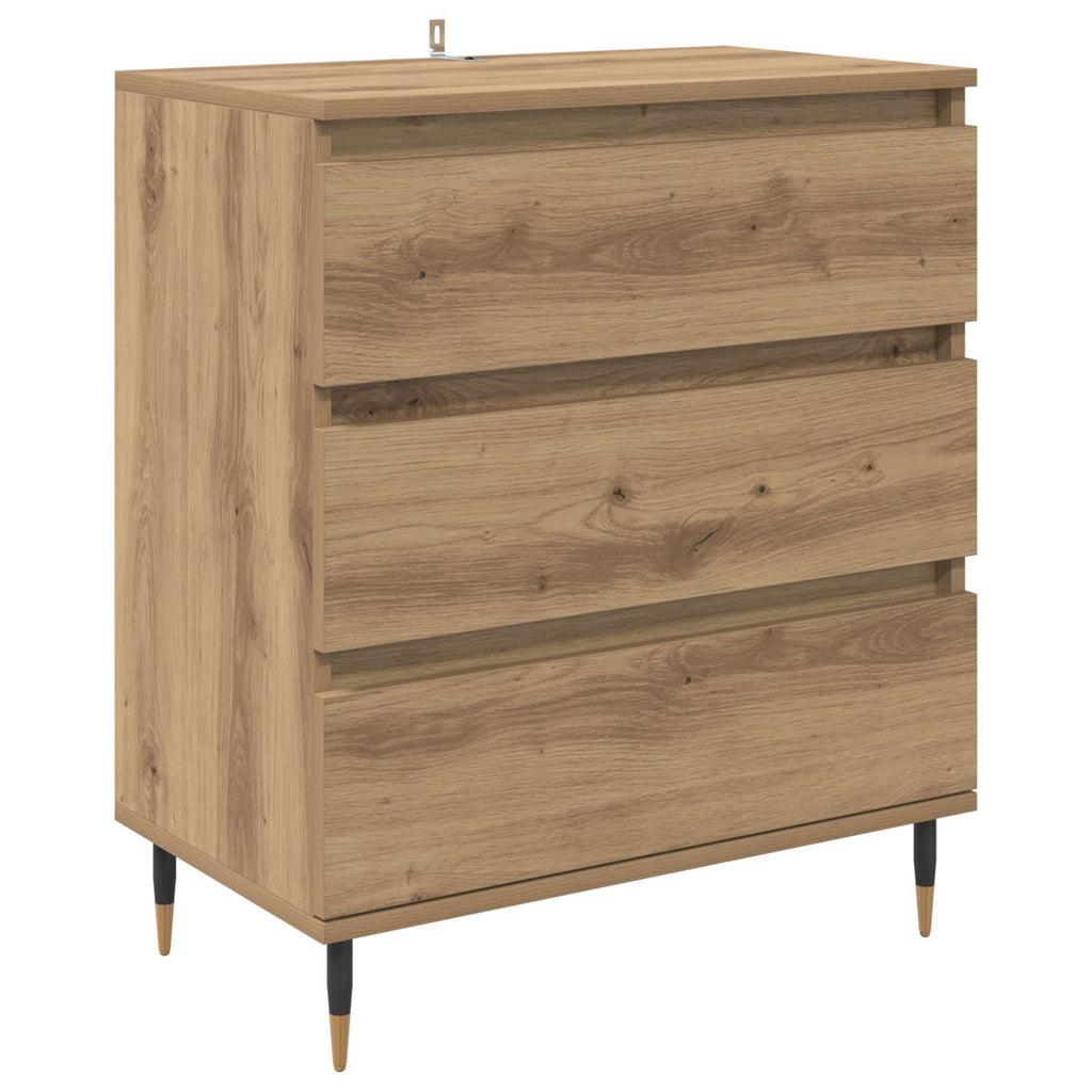 Sideboard Artisan-Eiche 60 x 35 x 70 cm Holzwerkstoff