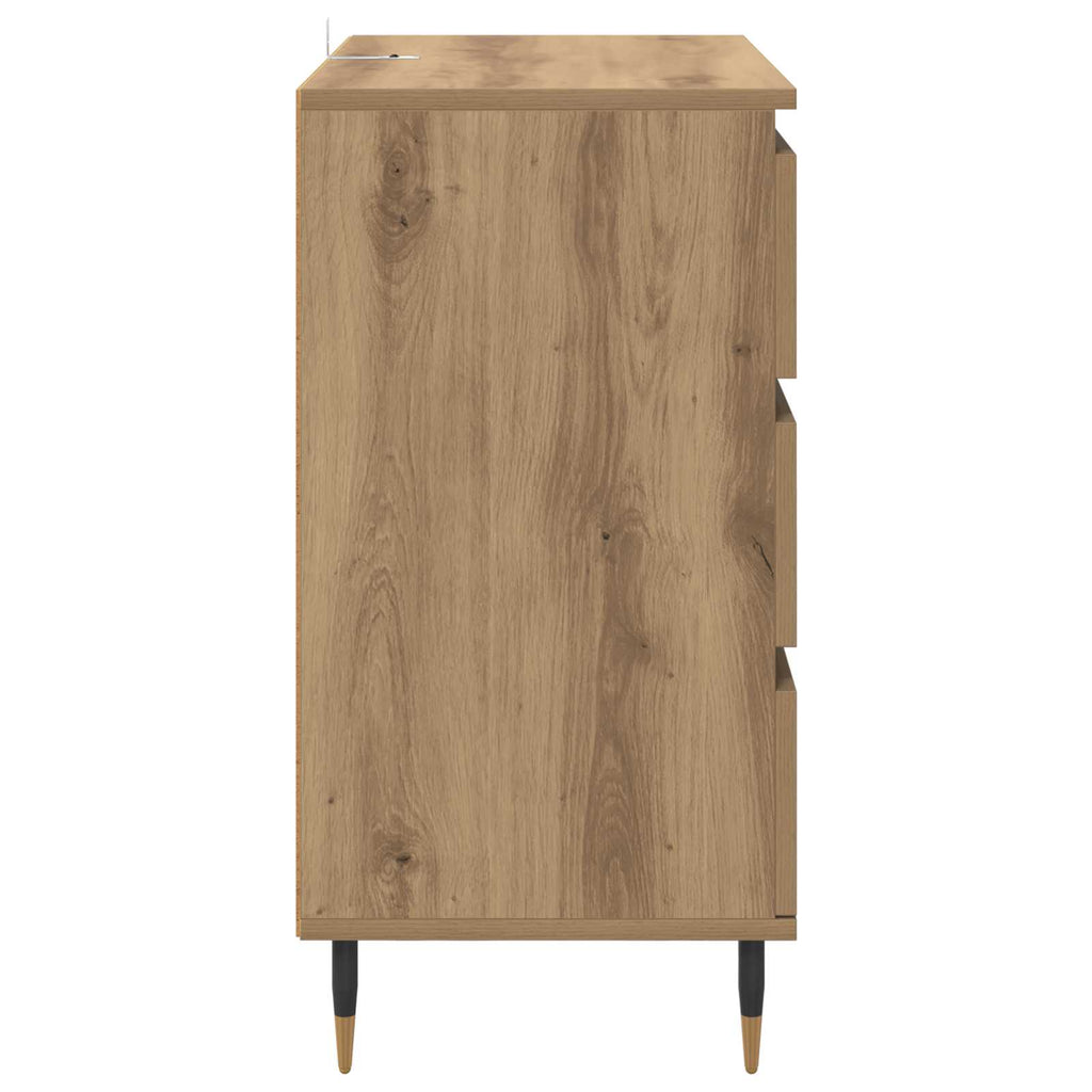 Sideboard Artisan-Eiche 60 x 35 x 70 cm Holzwerkstoff
