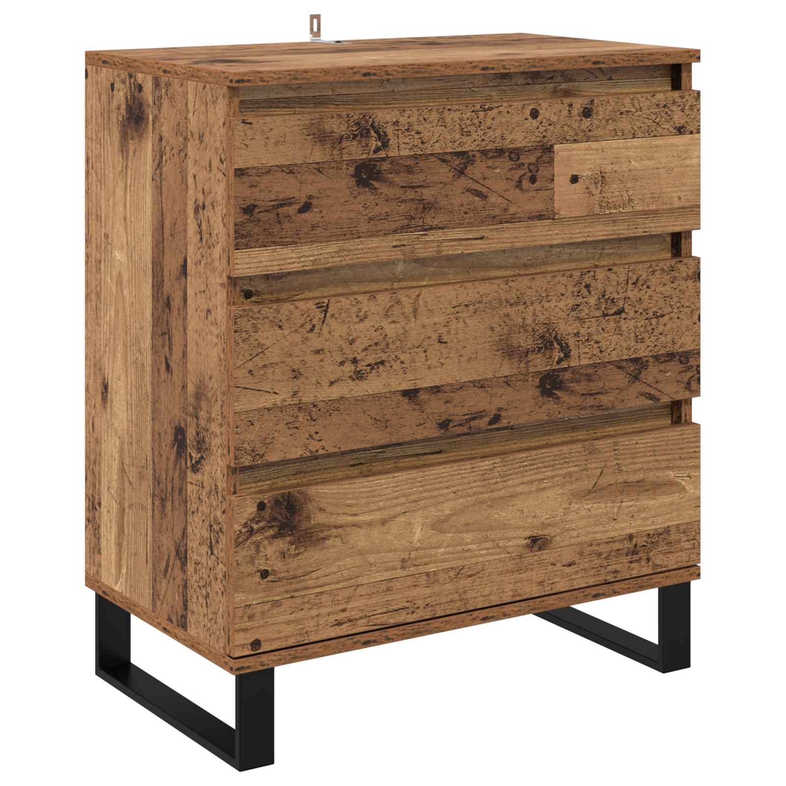 Sideboard mit Schubladen Altholz 60 x 35 x 70 cm Holzwerkstoff