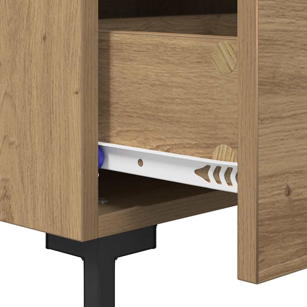 Nachttisch Artisan-Eiche 40 x 35 x 47,5 cm Holzwerkstoff