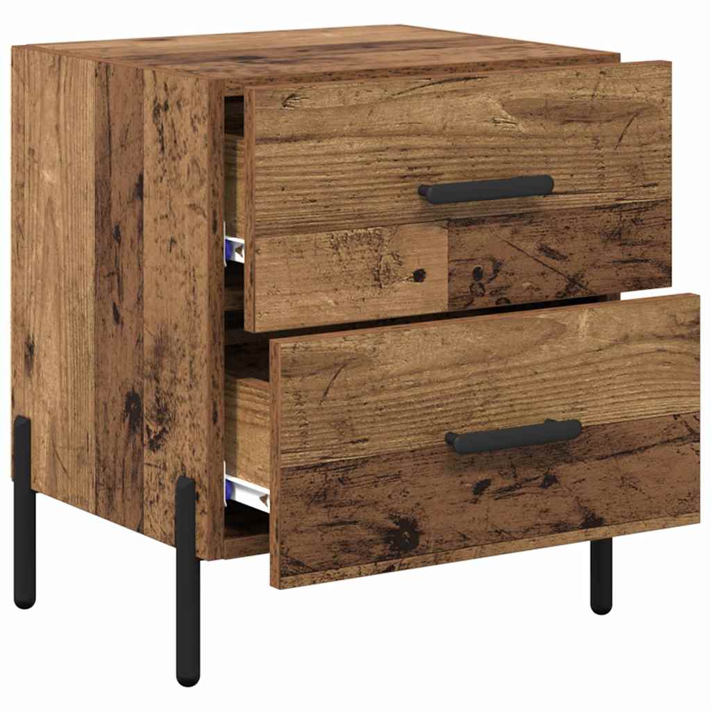 Nachttisch Altholz 40 x 35 x 47,5 cm Holzwerkstoff