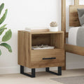Nachttisch 2 pcs Artisan-Eiche 40 x 35 x 47,5 cm Holzwerkstoff