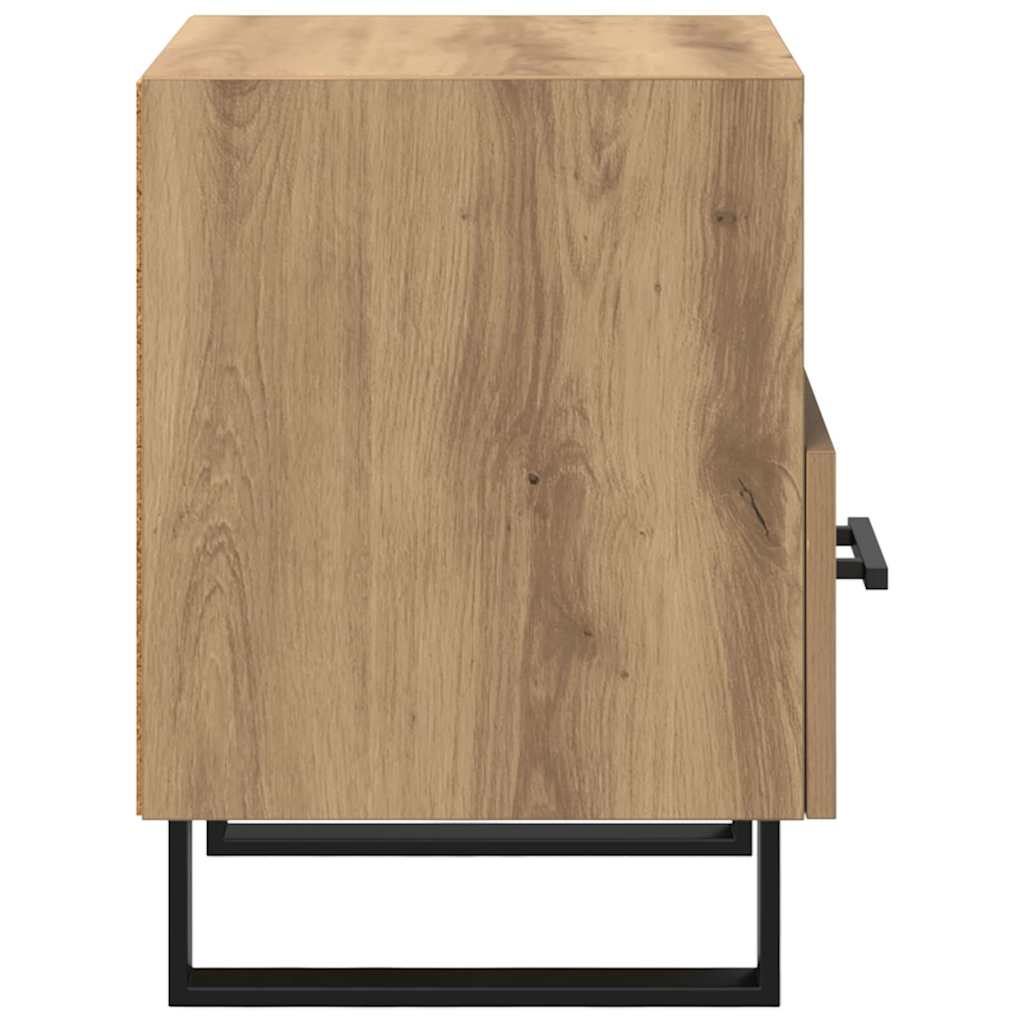 Nachttisch 2 pcs Artisan-Eiche 40 x 35 x 47,5 cm Holzwerkstoff
