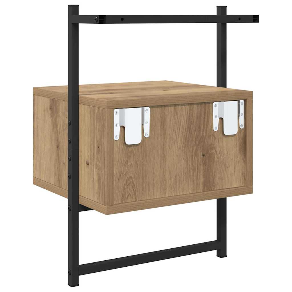 Nachttisch 2 pcs Artisan-Eiche 35 x 30 x 51 cm Holzwerkstoff