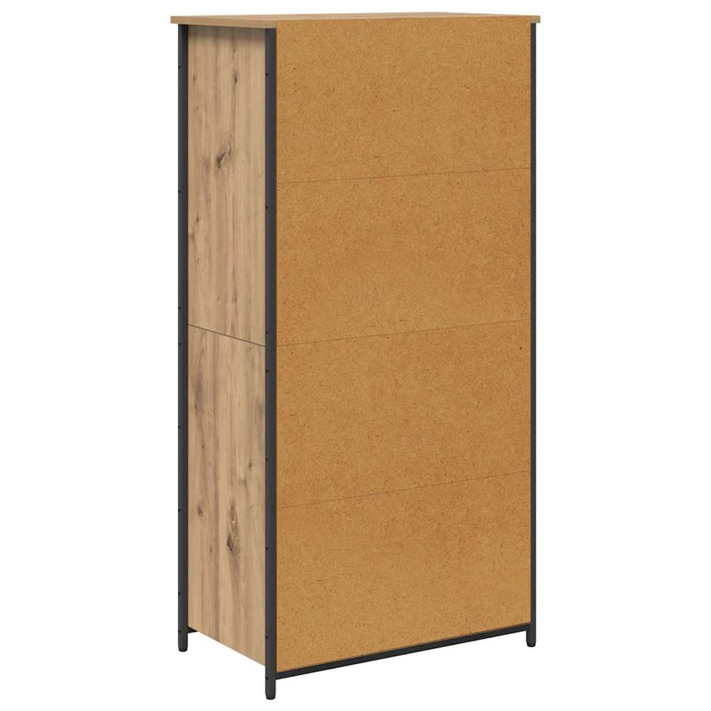 Highboard Artisan-Eiche 62 x 36 x 121,5 cm Holzwerkstoff