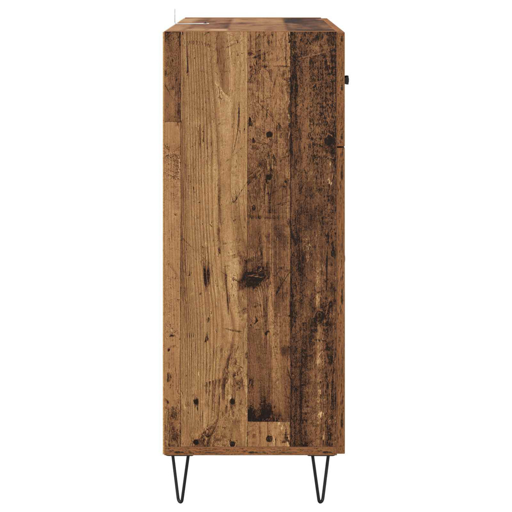Sideboard Altholz 69,5 x 34 x 90 cm Holzwerkstoff