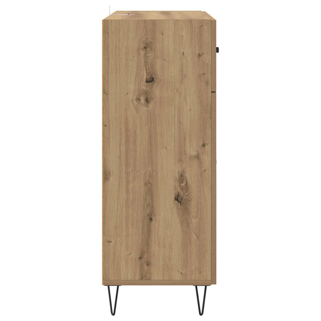 Sideboard Artisan-Eiche 69,5 x 34 x 90 cm Holzwerkstoff
