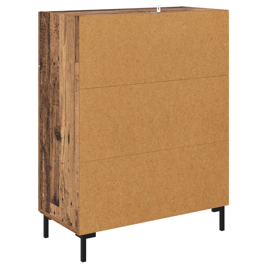 Sideboard Altholz 69,5 x 34 x 90 cm Holzwerkstoff