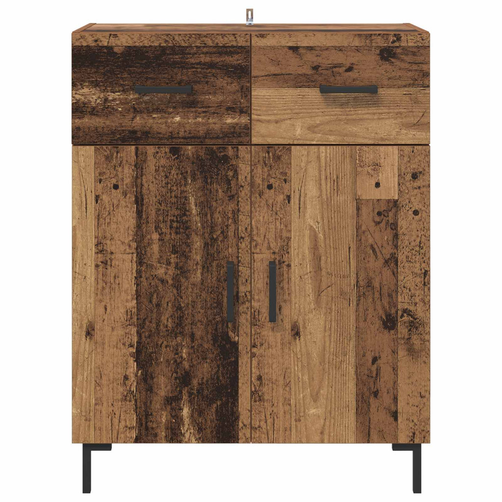 Sideboard Altholz 69,5 x 34 x 90 cm Holzwerkstoff