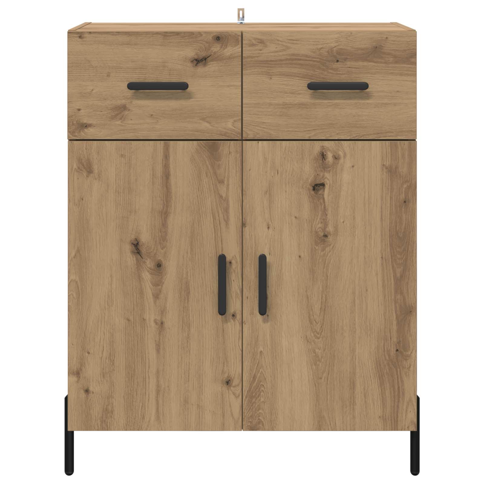 Sideboard Artisan-Eiche 69,5 x 34 x 90 cm Holzwerkstoff