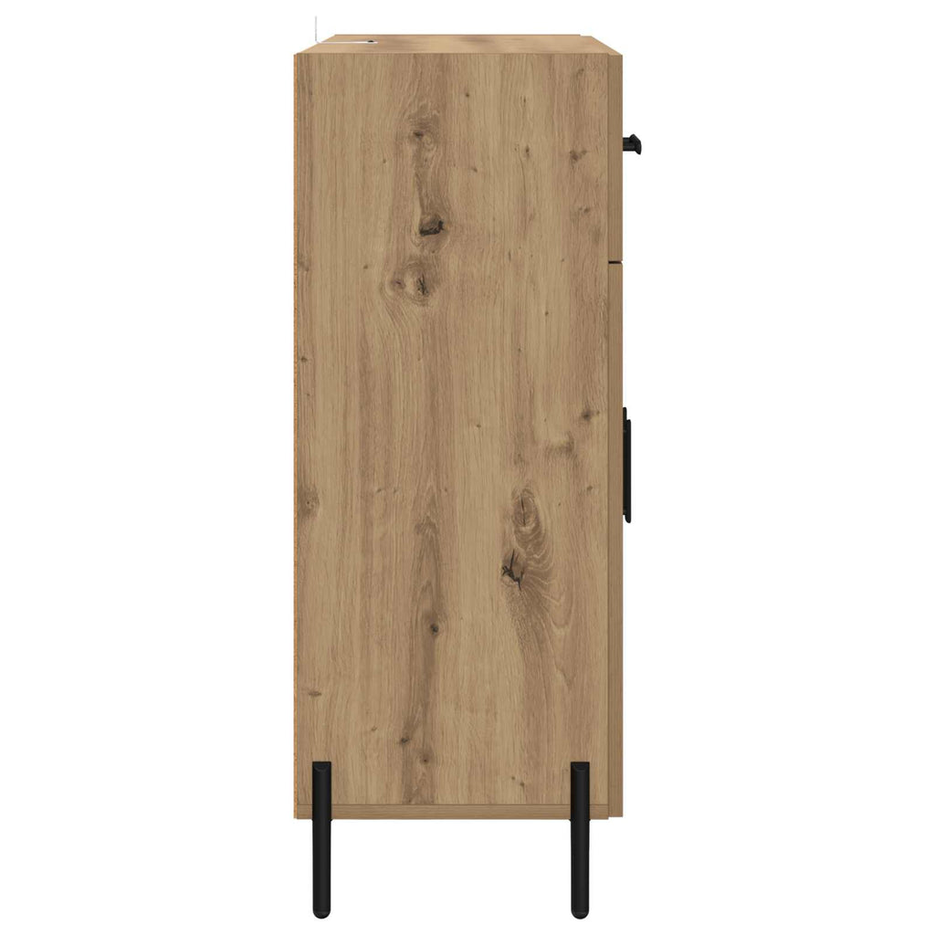 Sideboard Artisan-Eiche 69,5 x 34 x 90 cm Holzwerkstoff