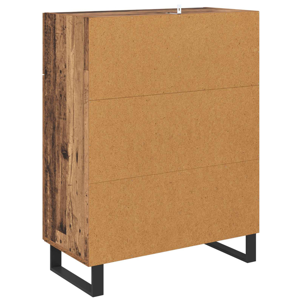Sideboard Altholz 69,5 x 34 x 90 cm Holzwerkstoff