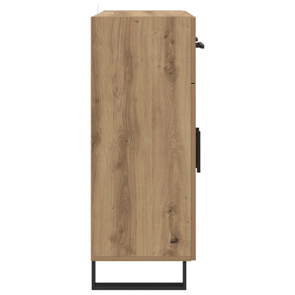 Sideboard Artisan-Eiche 69,5 x 34 x 90 cm Holzwerkstoff