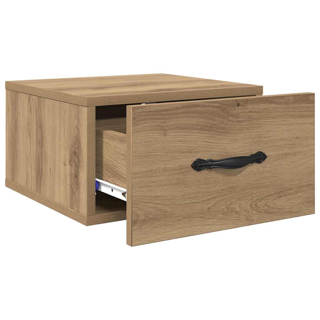 Nachttisch Artisan-Eiche 35 x 35 x 20 cm Holzwerkstoff