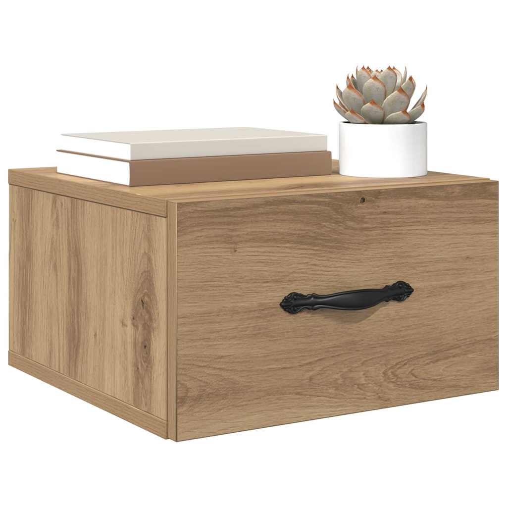 Nachttisch Artisan-Eiche 35 x 35 x 20 cm Holzwerkstoff