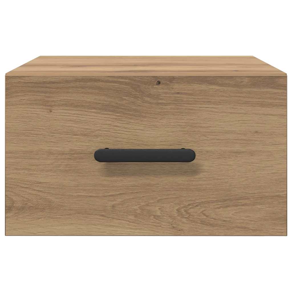 Nachttisch 2 pcs Artisan-Eiche 35 x 35 x 20 cm Holzwerkstoff