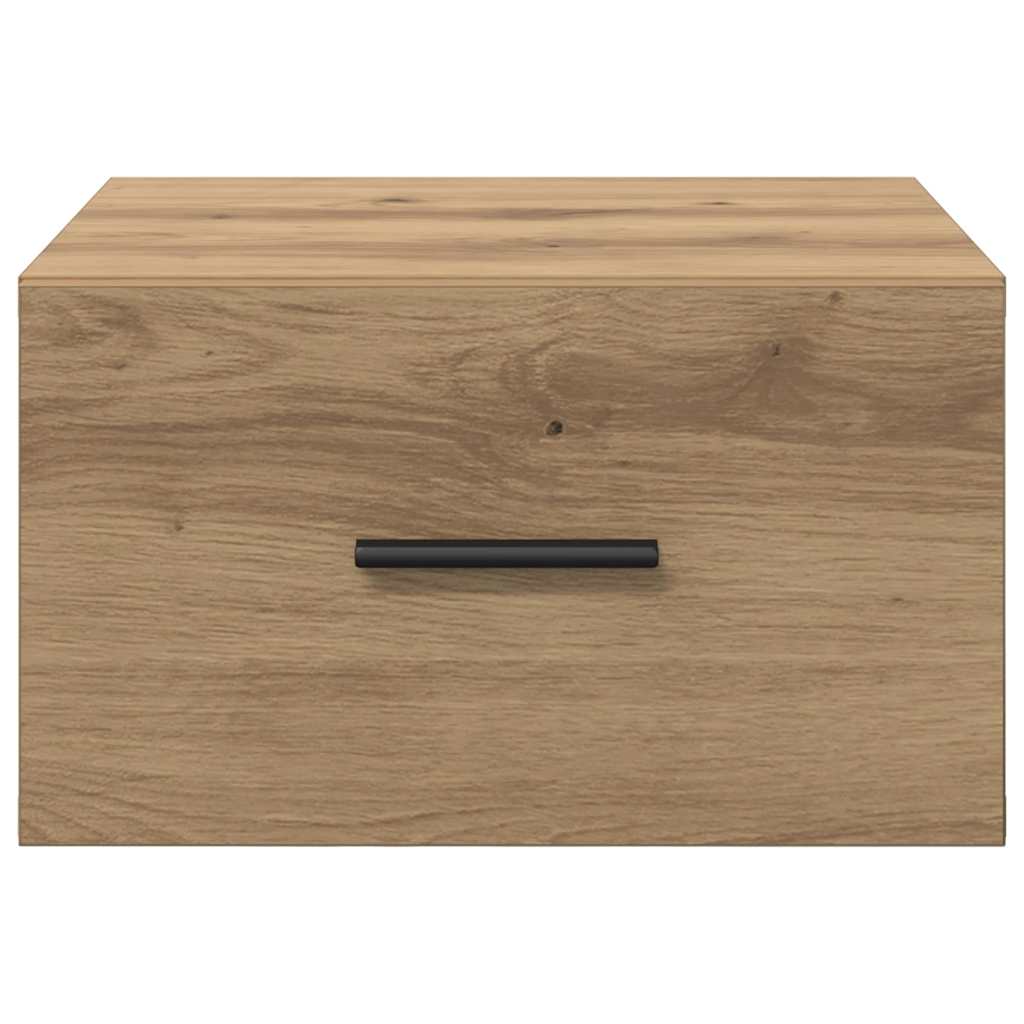 Nachttisch 2 pcs Artisan-Eiche 35 x 35 x 20 cm Holzwerkstoff