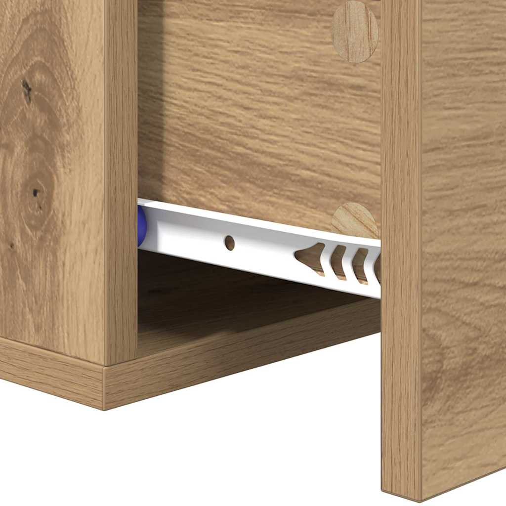 Nachttisch Artisan-Eiche 35 x 35 x 20 cm Holzwerkstoff