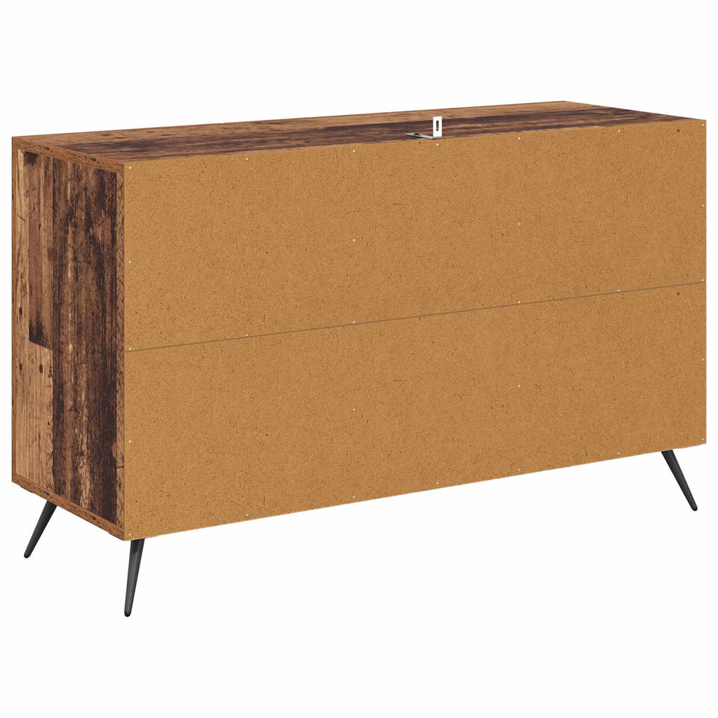 Sideboard mit Schubladen Altholz 100 x 36 x 60 cm Holzwerkstoff