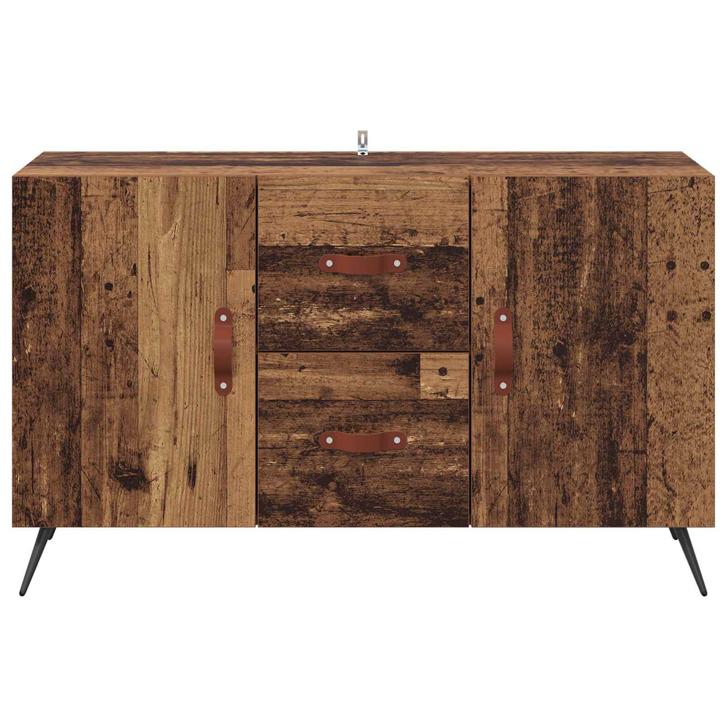 Sideboard mit Schubladen Altholz 100 x 36 x 60 cm Holzwerkstoff