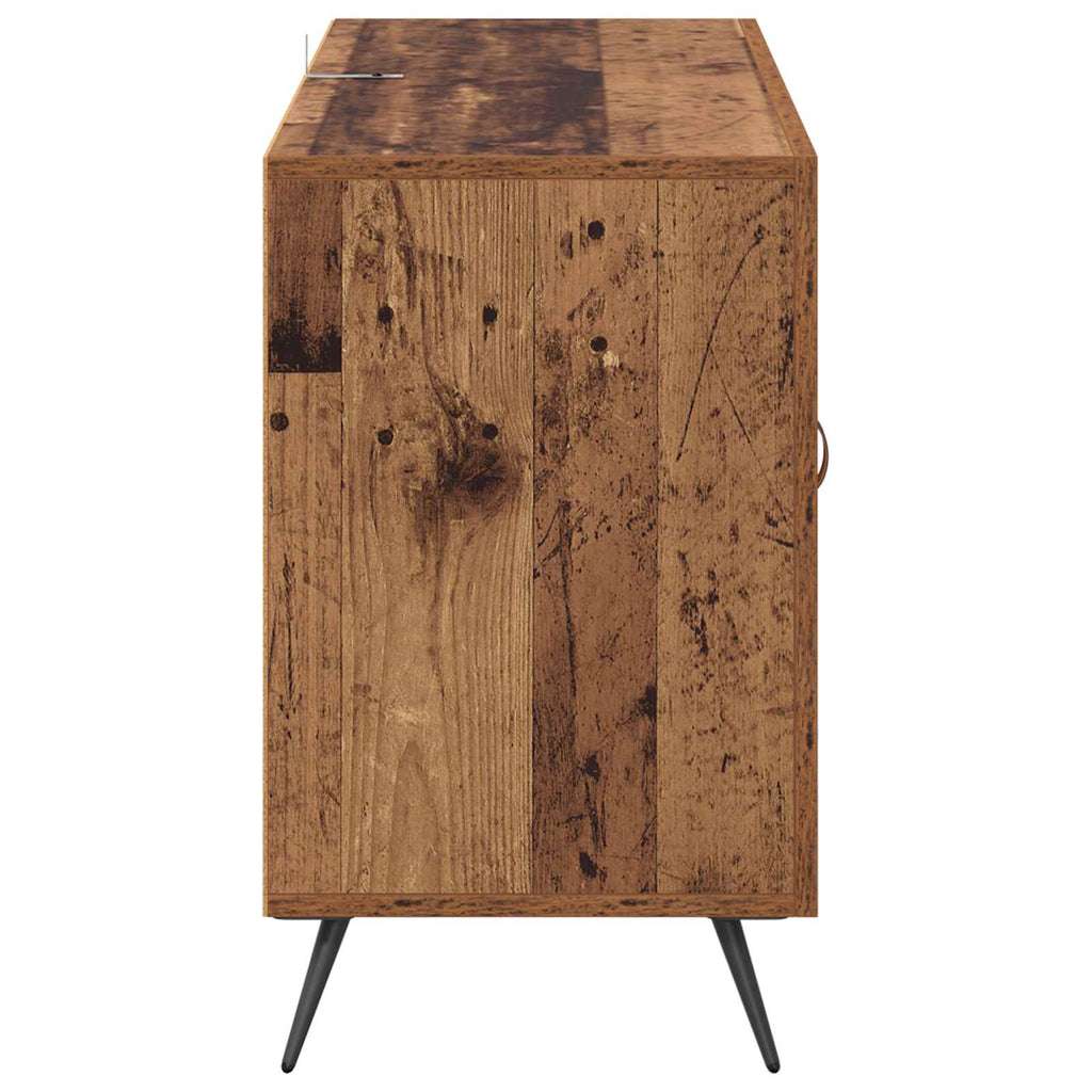 Sideboard mit Schubladen Altholz 100 x 36 x 60 cm Holzwerkstoff