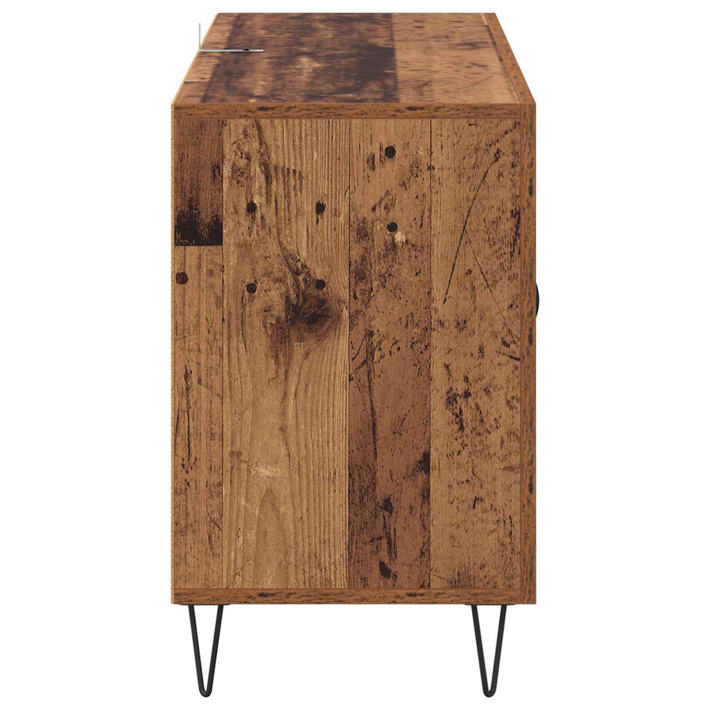 Sideboard mit Schubladen Altholz 100 x 36 x 60 cm Holzwerkstoff