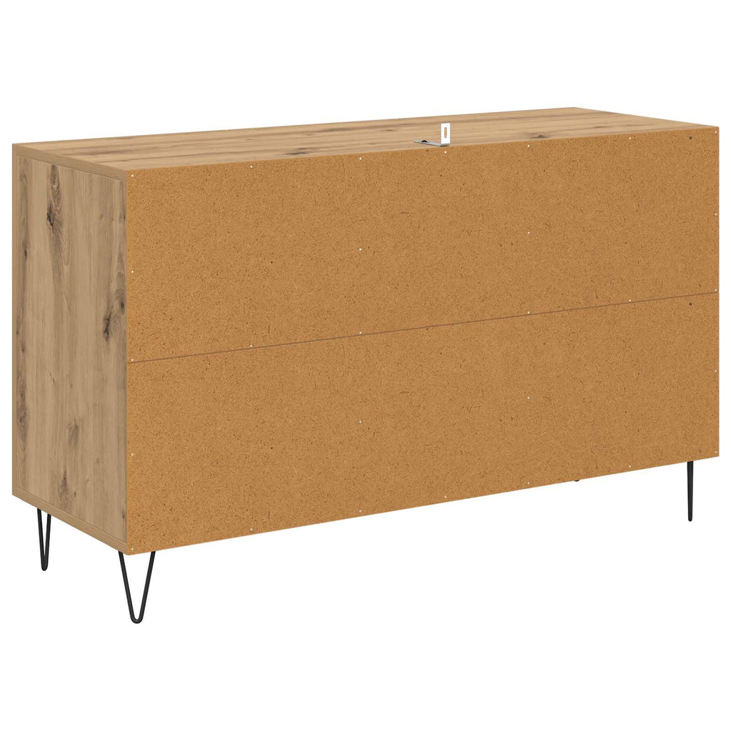 Sideboard Artisan-Eiche 100 x 36 x 60 cm Holzwerkstoff