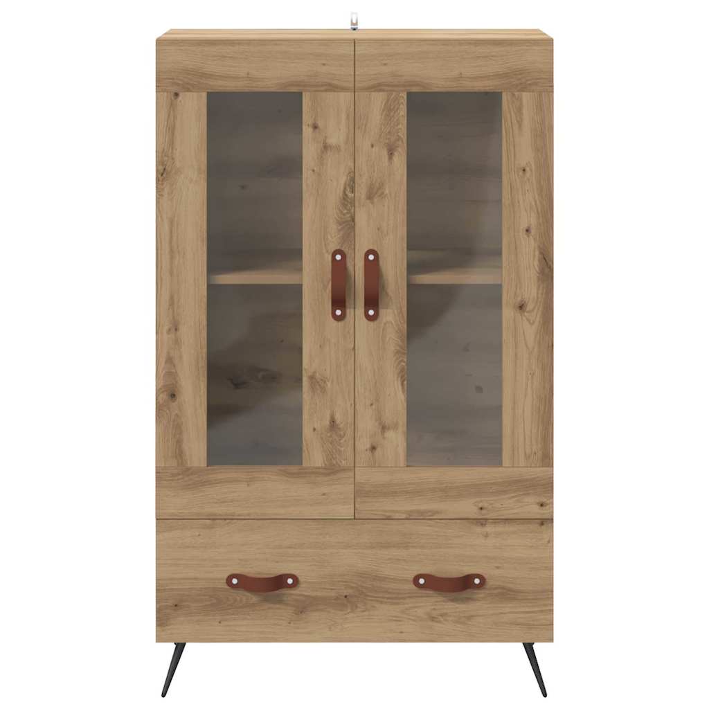 Highboard mit Schubladen Artisan-Eiche 69,5 x 31 x 115 cm