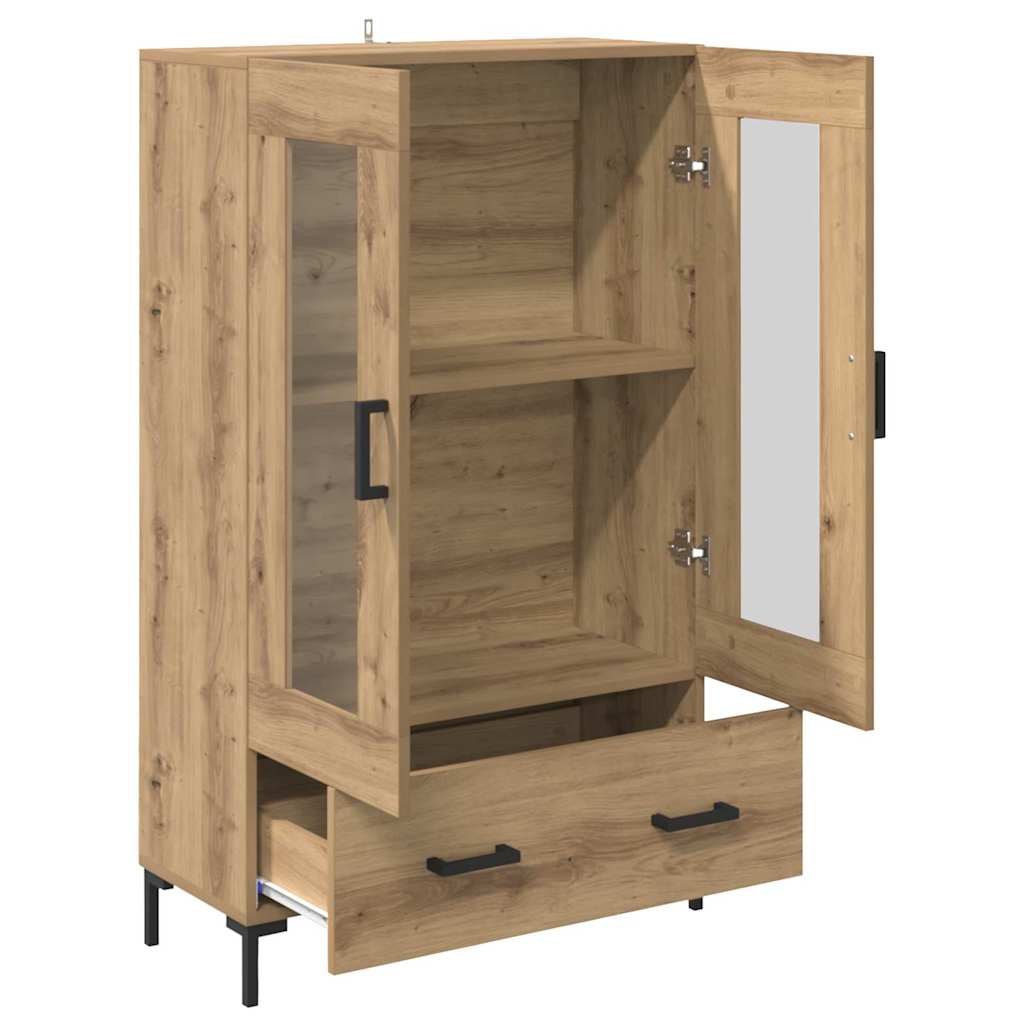 Highboard Artisan-Eiche 69,5 x 31 x 115 cm Holzwerkstoff