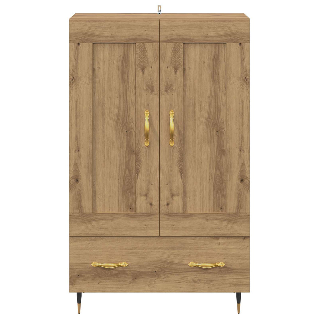 Highboard Artisan-Eiche 69,5 x 31 x 115 cm Holzwerkstoff