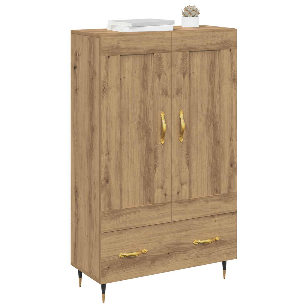 Highboard Artisan-Eiche 69,5 x 31 x 115 cm Holzwerkstoff