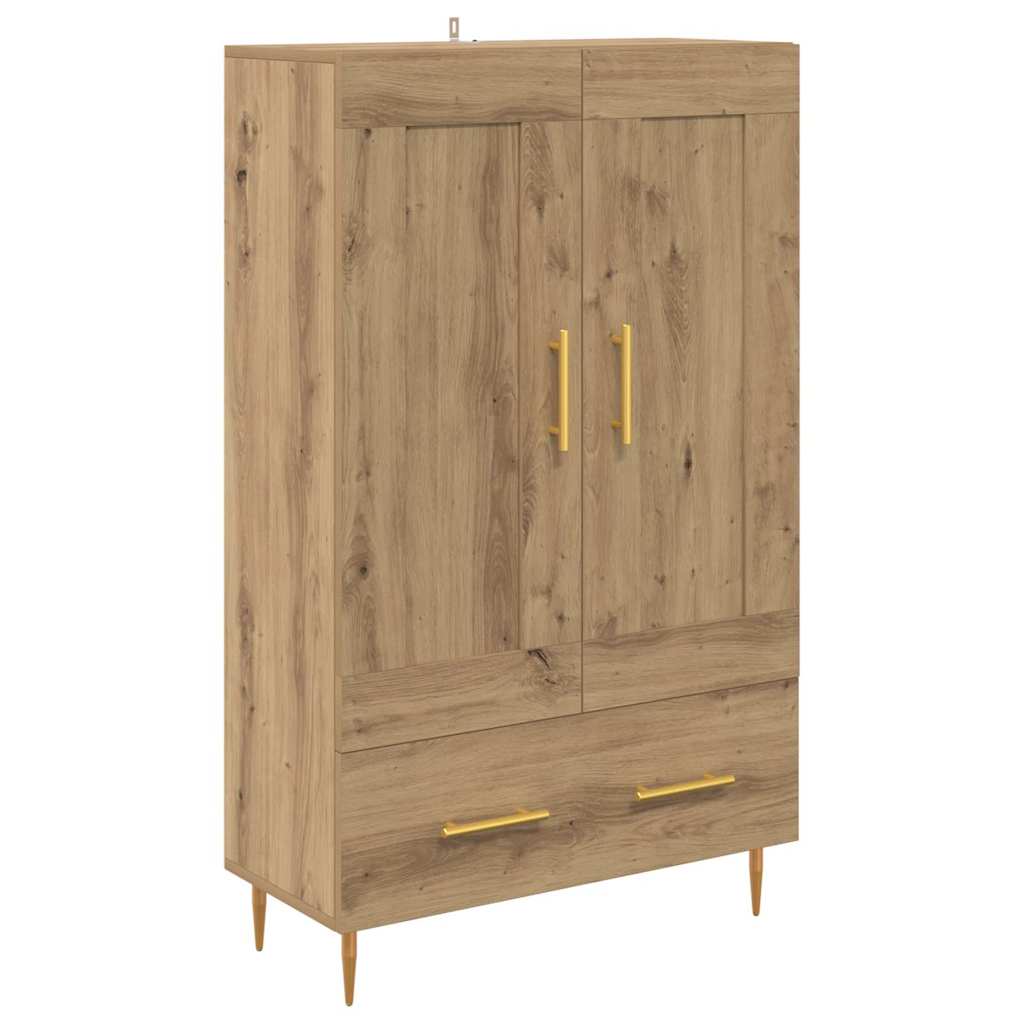 Highboard Artisan-Eiche 69,5 x 31 x 115 cm Holzwerkstoff